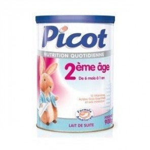 Picot lait 2ème âge 900gr