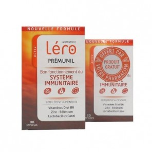 Léro Prémunil Système Immunitaire 90 Capsules + 30 Offertes