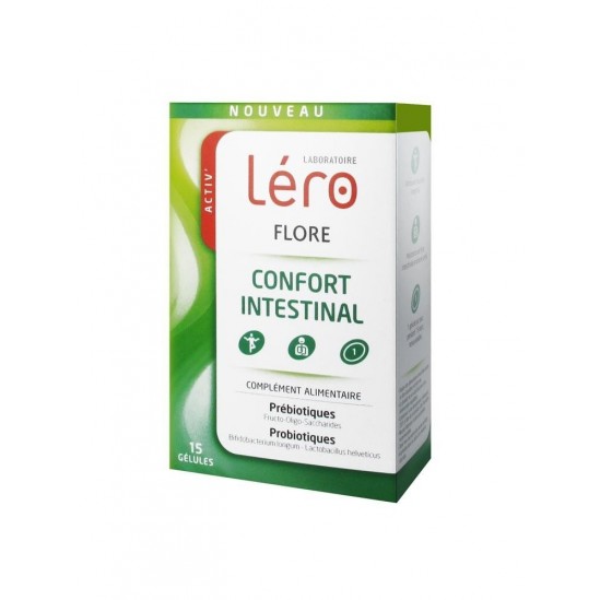 Léro Flore Confort Intestinal 15 gélules