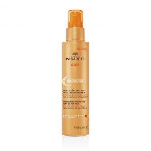 Nuxe Sun Huile Lactée Capillaire Protectrice Hydratante 100ml