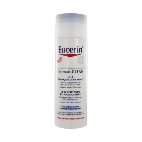 Eucerin Dermatoclean Lait Démaquillant Doux 200ml