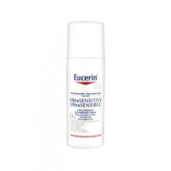 Eucerin Ultra Sensible Soin Apaisant Peau Normale à Mixte 50 ml