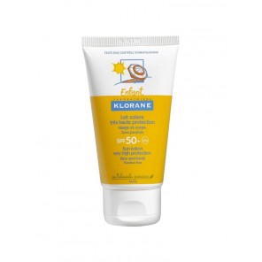 Klorane Enfant Lait Solaire Très Haute Protection SPF 50+ 75 ml