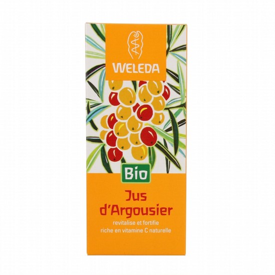 Weleda jus d'argousier bio sans sucre 200ML