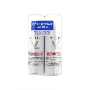 Vichy Déodorant Beauté Anti-Transpirant 48H Lot de 2x125ml