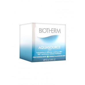 Biotherm Aquasource Gel Hydratation à Diffusion Continue 48H Peau Normale Mixte 50 ml