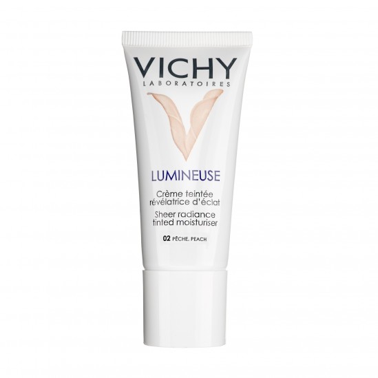 Vichy Lumineuse Crème Teintée Pêche Révélatrice d'Eclat Peaux Normales 30ml