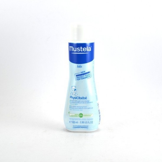 Mustela Physiobébé Fluide Nettoyant Sans Rincage 100ml