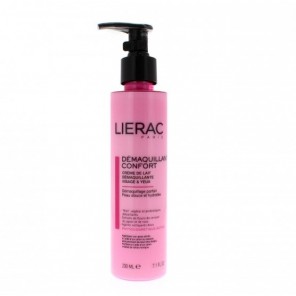 Lierac démaquillant confort crème de lait visage et yeux 200ml