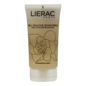 Lierac gel douche sensoriel aux 3 fleurs blanches 150ml