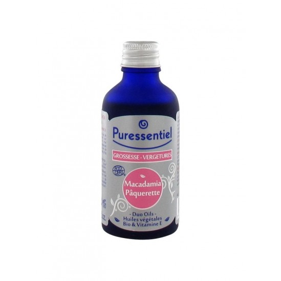 Puressentiel Duo Oils Grossesse-Vergetures Macadamia Paquerette 50 ml