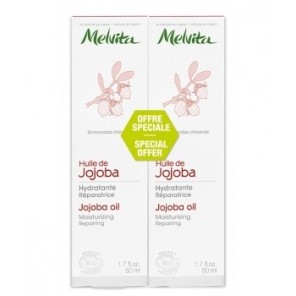 Melvita Duo Huile de Jojoba 2x50ml