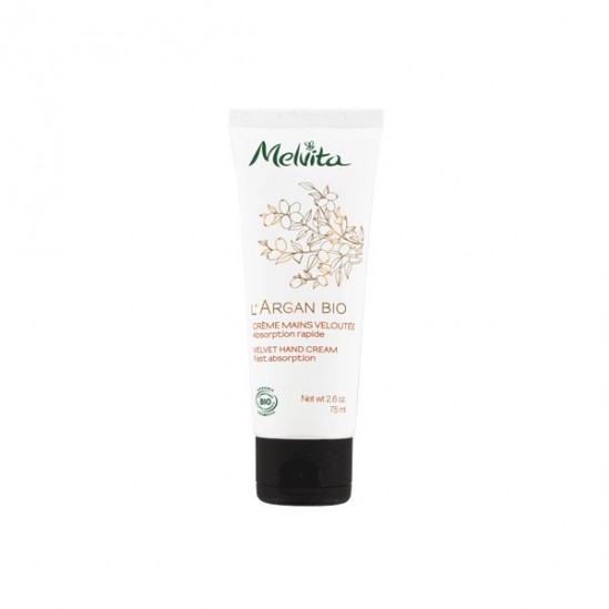 Melvita crème pour les mains argan bio 75ml