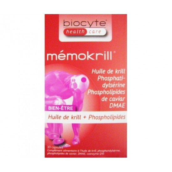 Biocyte memokrill x30 capsules