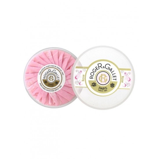 Roger & Gallet Savon Parfumé Boîte Voyage Rose 100g