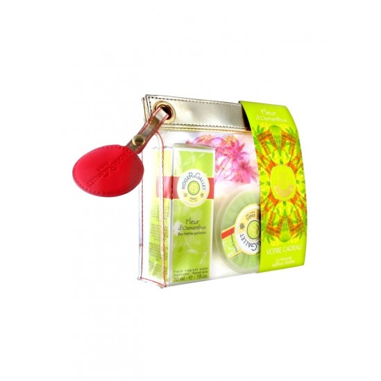 Roger & Gallet Trousse Fleur d'Osmanthus Eau Fraîche Parfumée 30 ml + Savon Parfumé 100 g