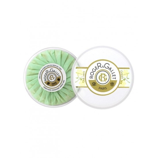 Roger & Gallet Savon Parfumé Boîte Voyage Thé Vert 100g