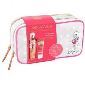 Roger & Gallet Trousse Fleur De Figuier Huile Gourmande 100ml + Gel Douche 50ml