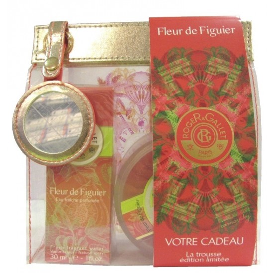 Roger Gallet Trousse Fleur de Figuier Eau Fraîche 30ml + Savon 100g