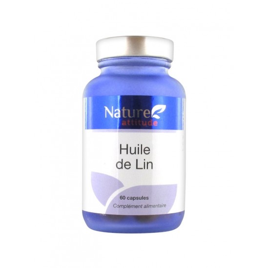 Nature Attitude Huile de Lin 60 capsules