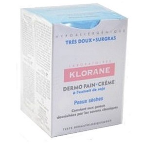 Klorane Dermo Pain Peaux Sèches Duo 2 x 100g