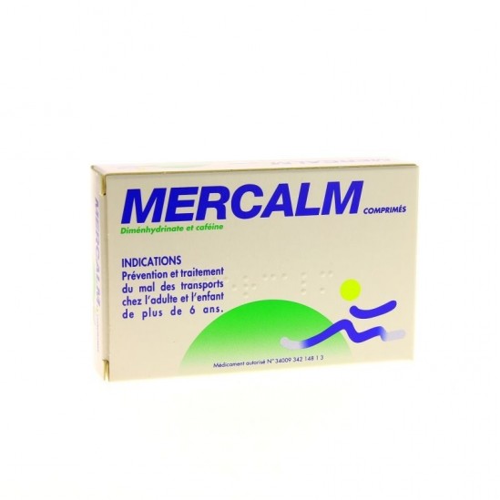 Mercalm 15 comprimés