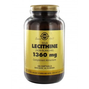 Solgar Lecithine 1360mg 100 gélules