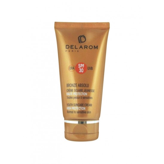 Delarom crème solaire bronze absolu SPF 30 50 ml