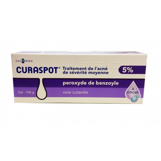 Curaspot gel acné 5% 100g