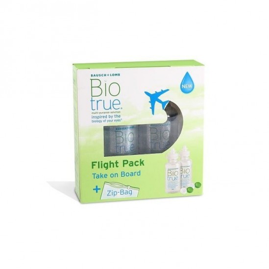 Biotrue flight pack 2 x 60ml