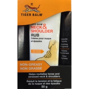 Tiger Balm Crème Pour Nuque et Épaules 50 g