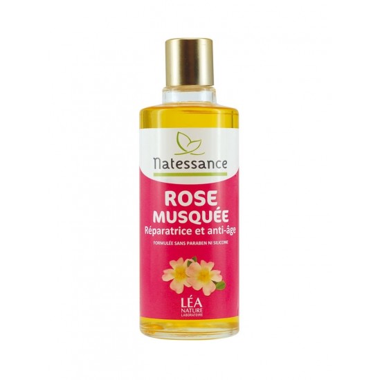 Natessance Huile Rose Musquée Réparatrice Et Anti-Âge 100ml