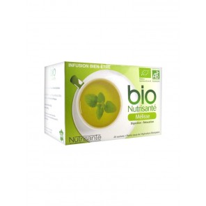 Nutrisanté Infusion Bio Mélisse 20 Sachets