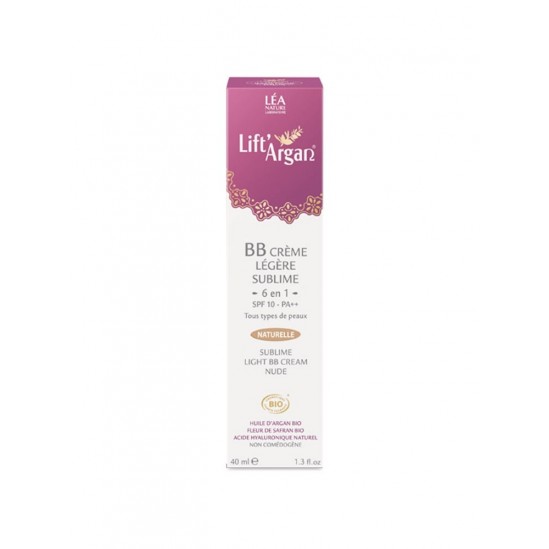 Lift'Argan BB Crème Légère Sublime 6 En 1 SPF 10 Naturelle 40ml