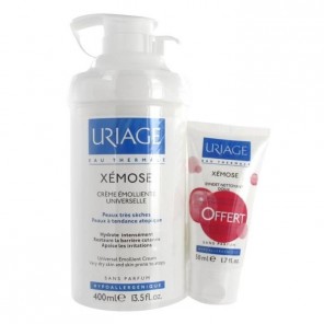 Uriage Xémose Crème émolliente Universelle 400ml + Syndet 50ml Offert 