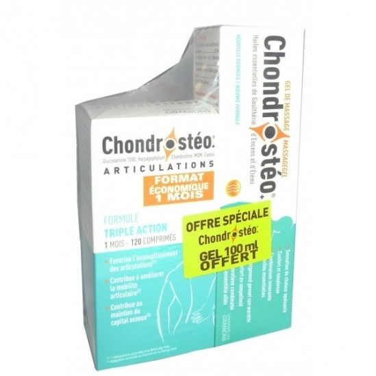 Granions Chondrostéo+ 120 Comprimés duo 2ème à -50%