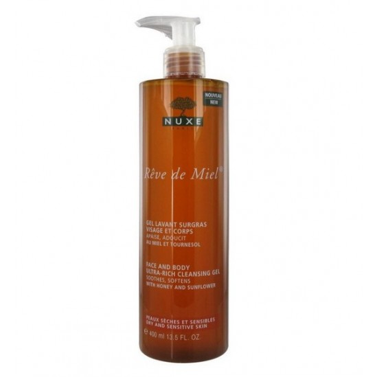 Nuxe Rêve de Miel Gel Lavant Surgras 400ml