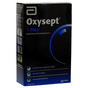 Oxysept 1 Etape Solution de décontamination et neutralisation Pack 60 Jours