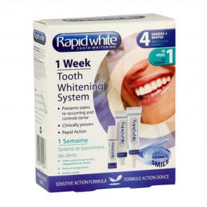 Rapid White 1 semaine systeme de blanchiment des dents