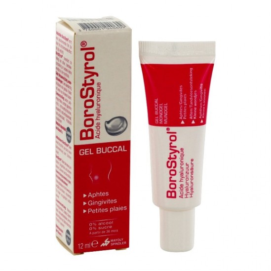 Borostyrol gel buccal 12ml