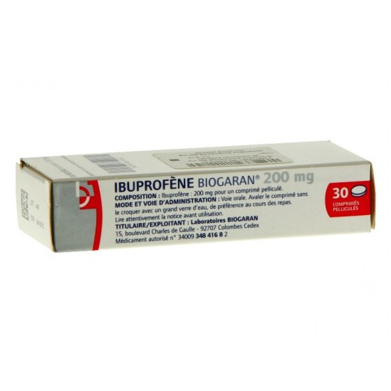 Ibuprofene Biogaran 200Mg...