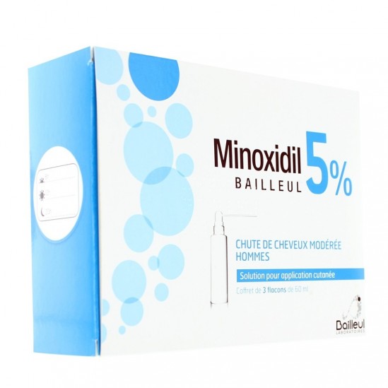 MINOXIDIL BAILLEUL 5% S A CUT FL/3