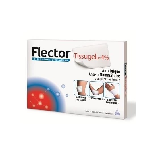 Flectortissugelep 1 % Emplâtre Médicamenteux 5 enveloppes