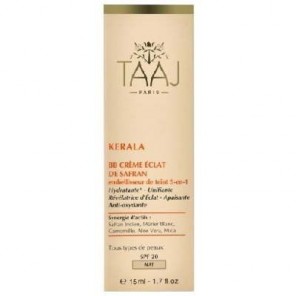 Taaj kerala bb crème éclat de safran spf20 mat 15 ml