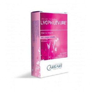 Carrare lyophilevure 30 sachets