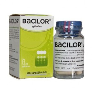 Bacilor 20 gélules levures antidiarrhéiques