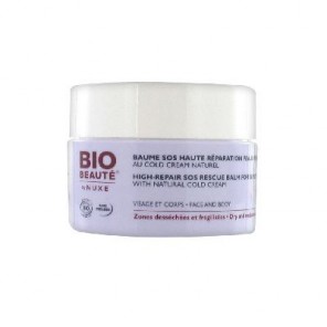 Bio Beauté Baume SOS Haute Réparation Peaux Sensibles au Cold Cream Naturel 50 ml