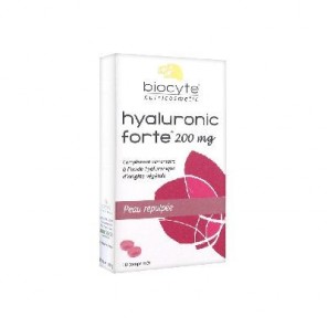 Biocyte Hyaluronic Forte 200 mg Hydratant Repulpant 30 Comprimés