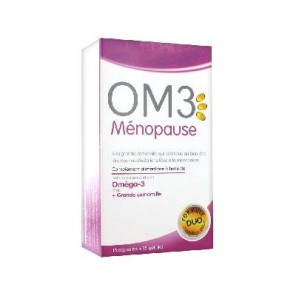 Isodisnatura OM3 Ménopause 15 Capsules + 15 Gélules