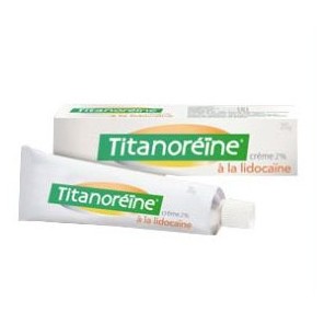 Titanoréïne à la lidocaïne 20g